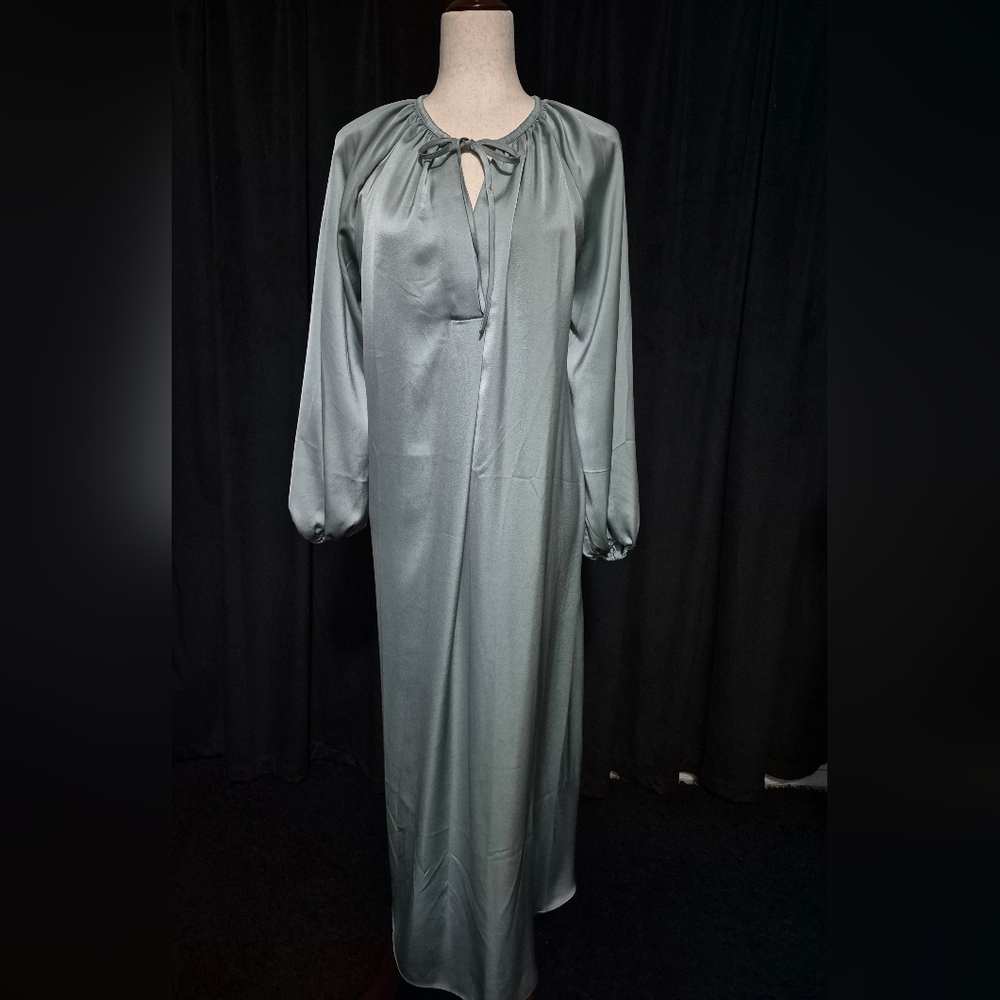 Elegant Satin Long Dress